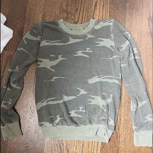 Camo sweatshirt!
